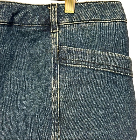 Boden‎ Abingdon Denim Jean Mini Skirt Size 16/18T - Picture 4 of 10